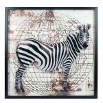 Zebra canvas frame 60 cm