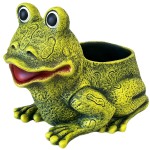 Outdoor compatible frog pot cover