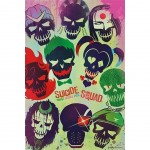 Suicide Squad Skulls poster