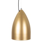 Golden aluminum chandelier