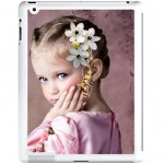 iPad 2 white shell with PERSONALIZED PICTURE