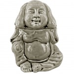 Grey Buddha Perfume Diffuser - cracked ceramic